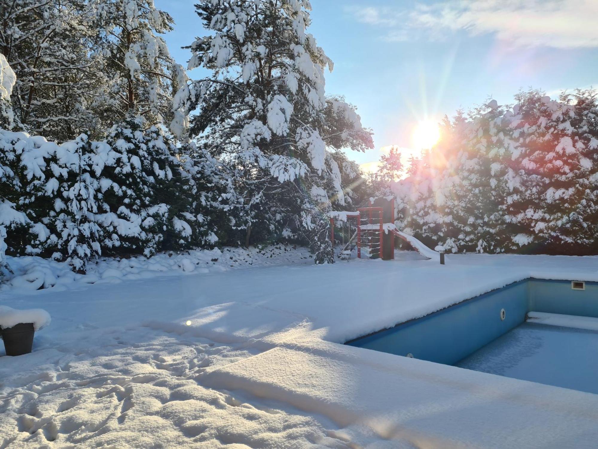 Wigwam Dom Z Basenem Na Kaszubach Villa Suleczyno Luaran gambar